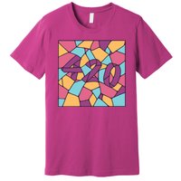 420 Stained Glass Premium T-Shirt