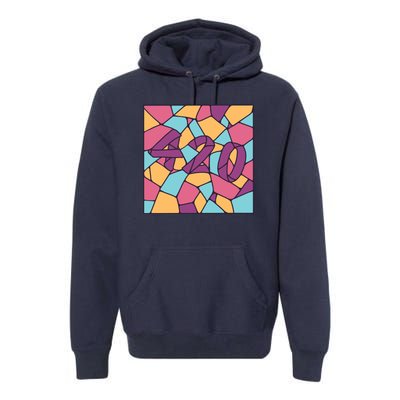 420 Stained Glass Premium Hoodie