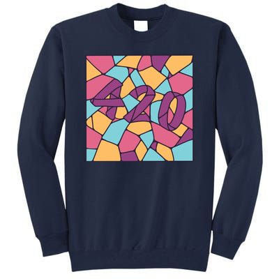 420 Stained Glass Tall Sweatshirt