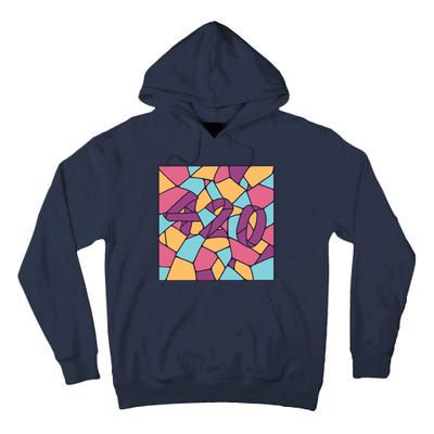 420 Stained Glass Tall Hoodie