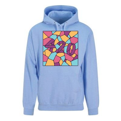 420 Stained Glass Unisex Surf Hoodie