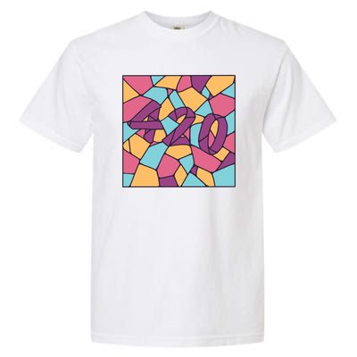 420 Stained Glass Garment-Dyed Heavyweight T-Shirt