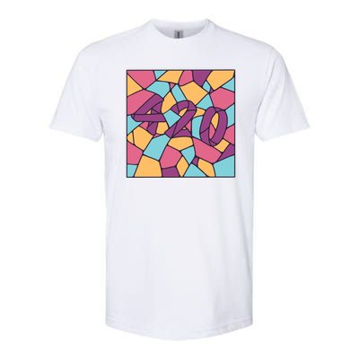 420 Stained Glass Softstyle® CVC T-Shirt