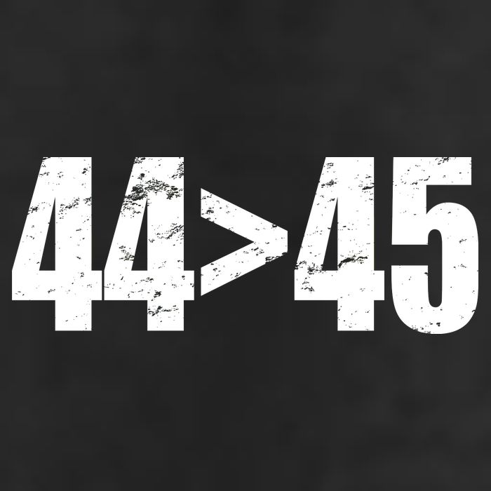 44 > 45 44th President is Greater Than The 45th  Cool Comfort Performance Bucket Hat