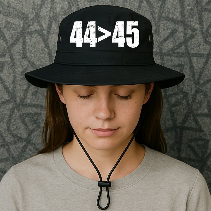 44 > 45 44th President is Greater Than The 45th  Bucket Hat