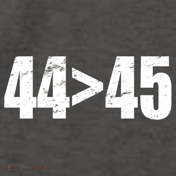 44 > 45 44th President is Greater Than The 45th  Vector Backpack
