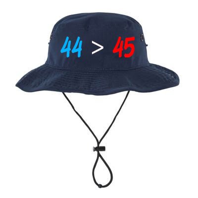 44 > 45 Red White Blue 44th President is Greater Than 45 Legacy Cool Fit Booney Bucket Hat