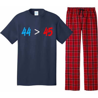 44 > 45 Red White Blue 44th President is Greater Than 45 Pajama Set