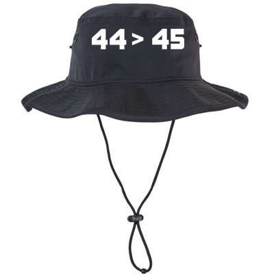 44 > 45 The 44th President is Greater Than 45th Bucket Hat