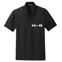 44 > 45 The 44th President is Greater Than 45th Dry Zone Grid Polo