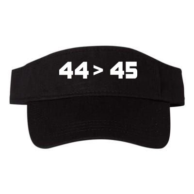 44 > 45 The 44th President is Greater Than 45th Valucap Bio-Washed Visor