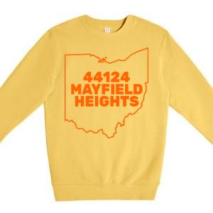 44124 Mayfield Heights Cleveland Ohio Premium Crewneck Sweatshirt