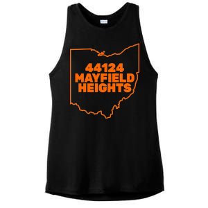 44124 Mayfield Heights Cleveland Ohio Ladies PosiCharge Tri-Blend Wicking Tank