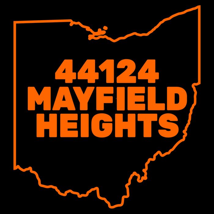 44124 Mayfield Heights Cleveland Ohio Drawstring Bag