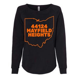 44124 Mayfield Heights Cleveland Ohio Womens California Wash Sweatshirt