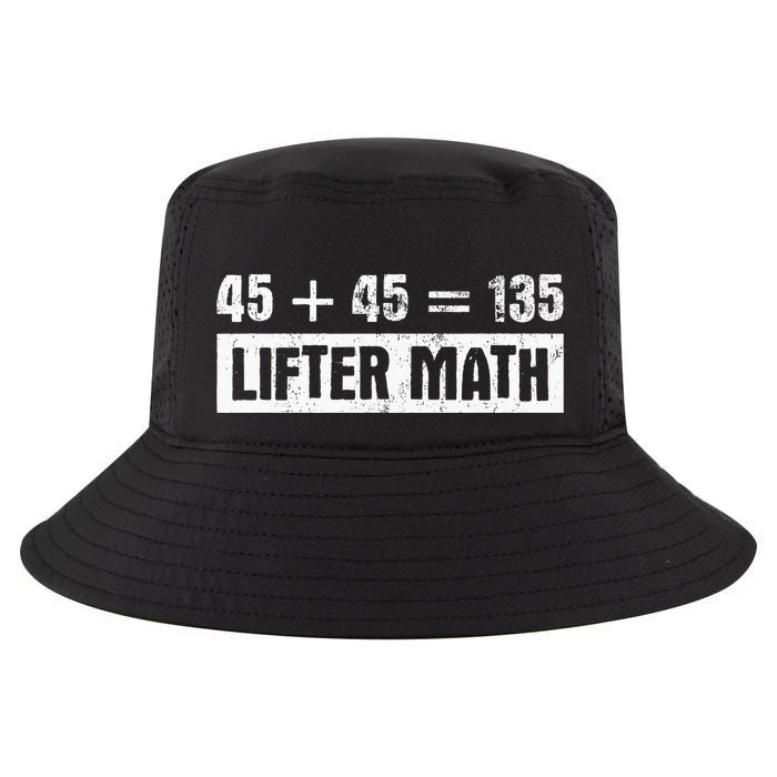 45 45 135 Lifter Math Powerlifting Cool Comfort Performance Bucket Hat