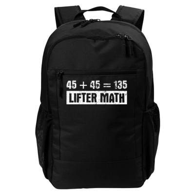 45 45 135 Lifter Math Powerlifting Daily Commute Backpack