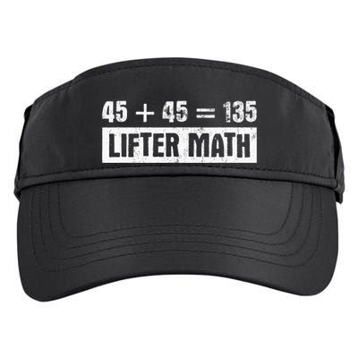 45 45 135 Lifter Math Powerlifting Adult Drive Performance Visor