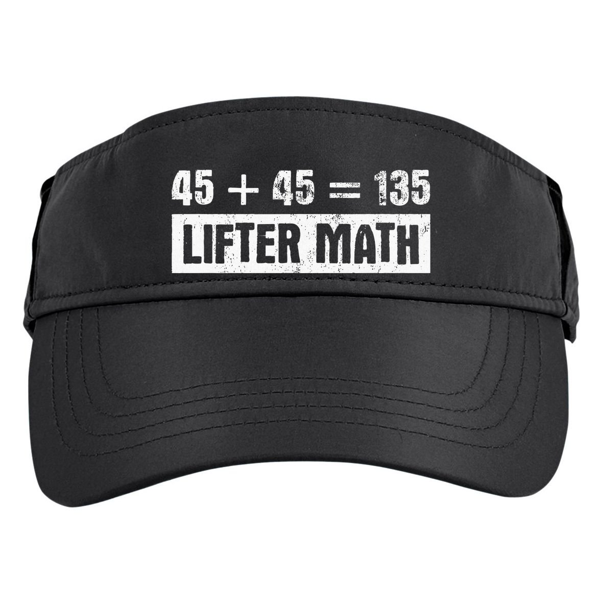 45 45 135 Lifter Math Powerlifting Adult Drive Performance Visor