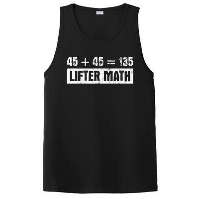 45 45 135 Lifter Math Powerlifting PosiCharge Competitor Tank