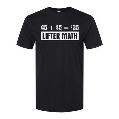 45 45 135 Lifter Math Powerlifting Softstyle CVC T-Shirt