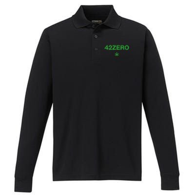 42zero Performance Long Sleeve Polo