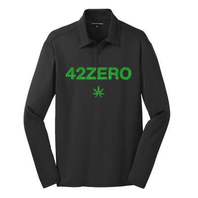 42zero Silk Touch Performance Long Sleeve Polo