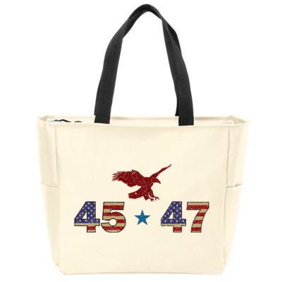 45 47 Zip Tote Bag