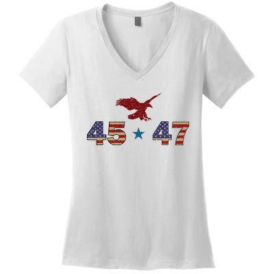 45 47 Women's V-Neck T-Shirt