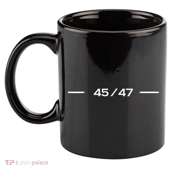 45 47 11oz C Handle Ceramic Mug