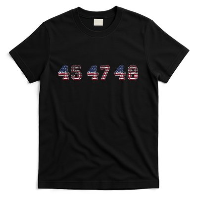 45 47 48 Trump 2024 2028 Flag Take American Back Vance 2028 T-Shirt