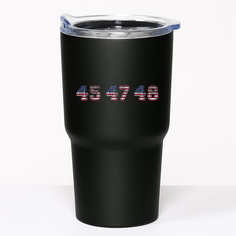 45 47 48 Trump 2024 2028 Flag Take American Back Vance 2028 Tumbler
