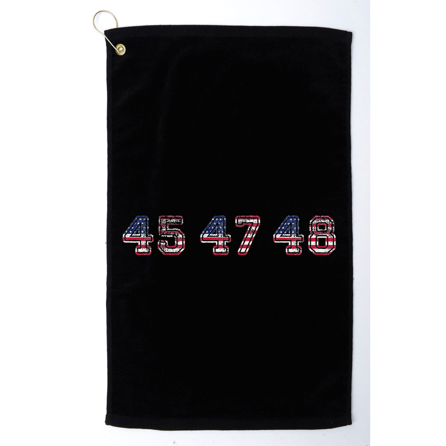 45 47 48 Trump 2024 2028 Flag Take American Back Vance 2028 Golf Towel