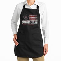45 47 48 Donald Trump 2028 American Flag Election Vintage Apron