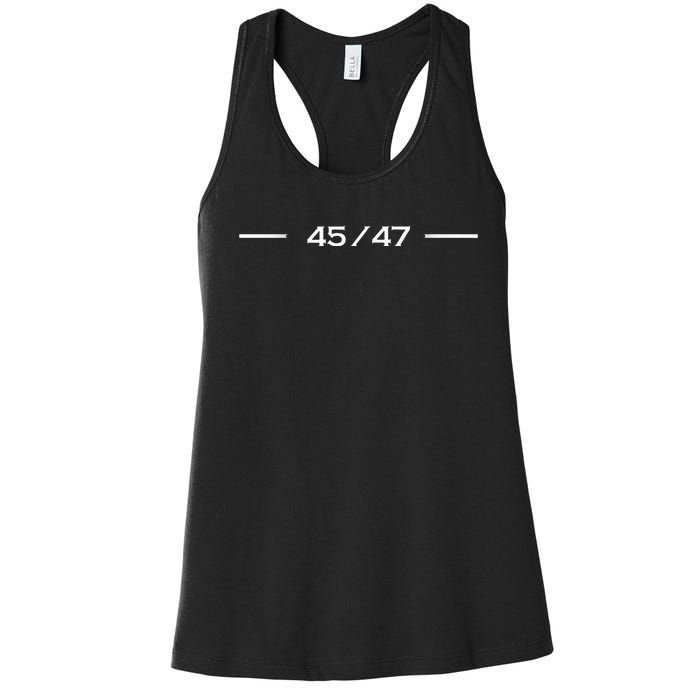 45 47 Women's Racerback Tank