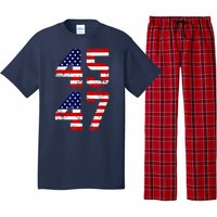 45 47 45th 47th President Trump 2024 ULTRA MAGA Pajama Set