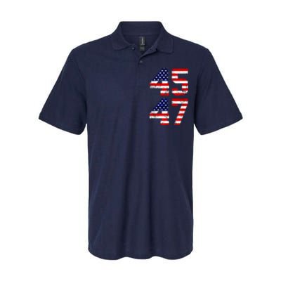 45 47 45th 47th President Trump 2024 ULTRA MAGA Softstyle Adult Sport Polo