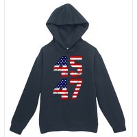 45 47 45th 47th President Trump 2024 ULTRA MAGA Urban Pullover Hoodie