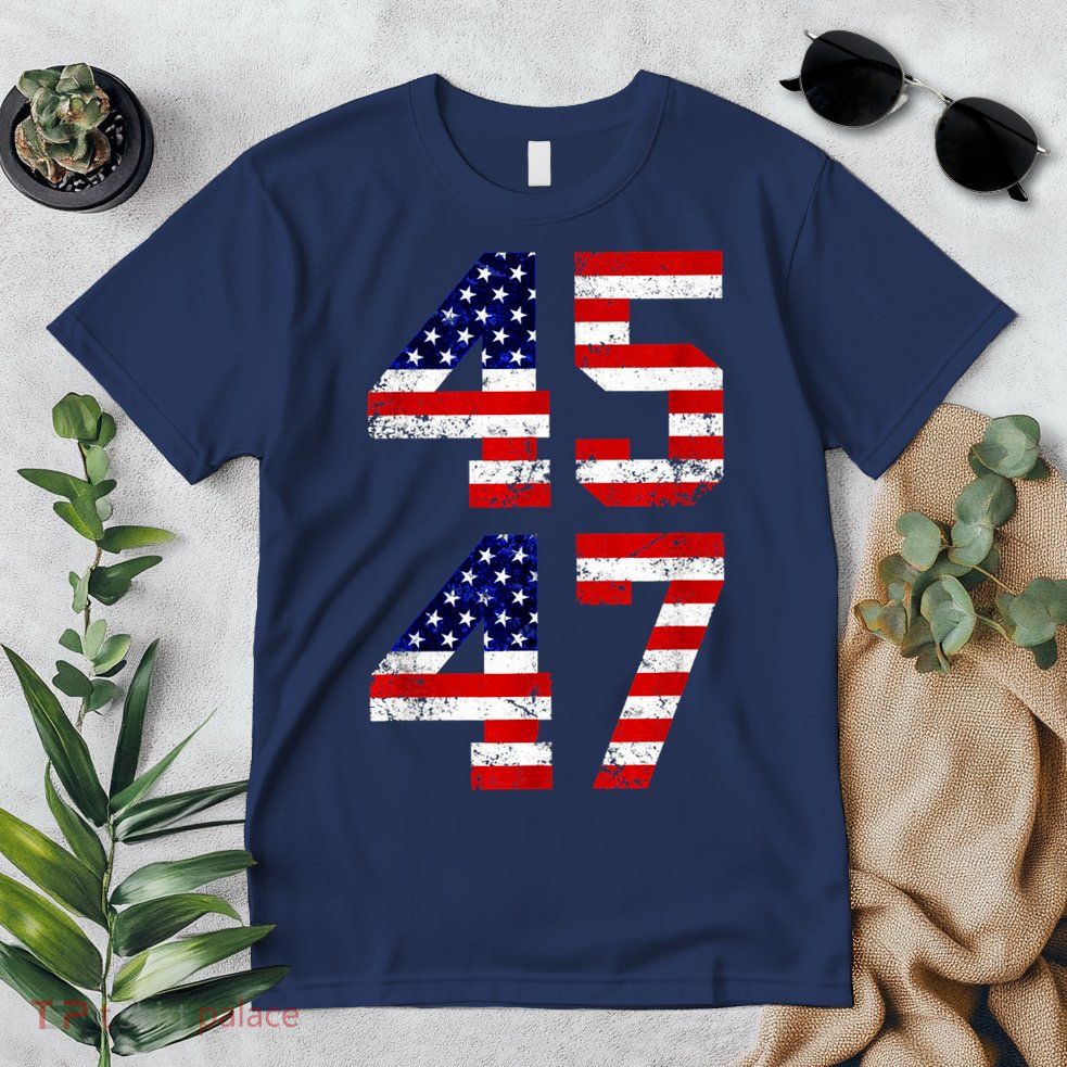 45 47 45th 47th President Trump 2024 ULTRA MAGA Premium T-Shirt