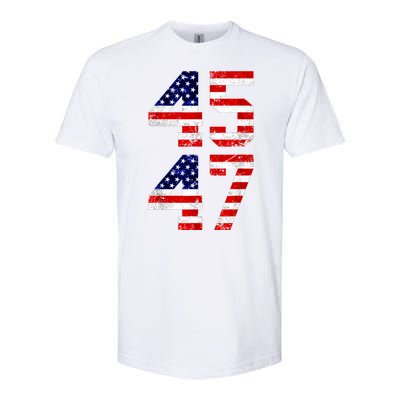 45 47 45th 47th President Trump 2024 ULTRA MAGA Softstyle® CVC T-Shirt