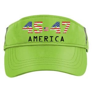 45 47 America Flag Adult Drive Performance Visor