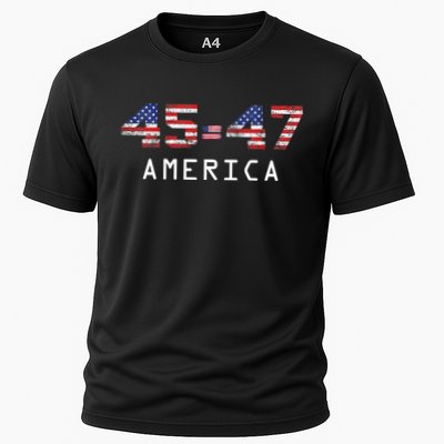 45 47 America Flag Performance Shirt