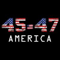 45 47 America Flag Tall T-Shirt