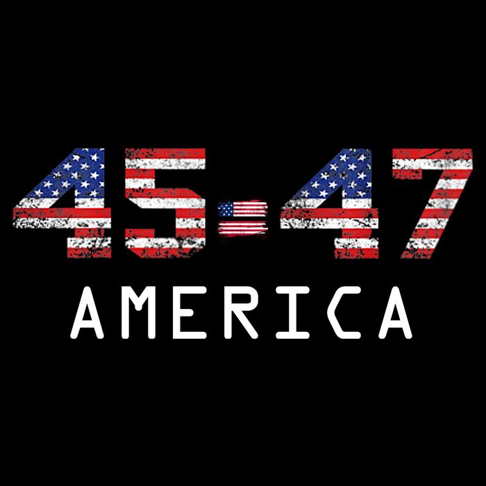45 47 America Flag Tall T-Shirt