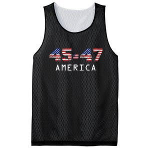 45 47 America Flag Mesh Reversible Basketball Jersey Tank