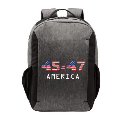 45 47 America Flag Vector Backpack