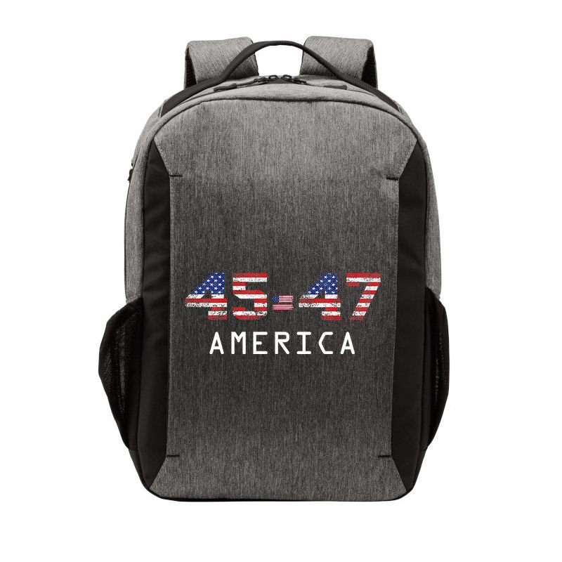 45 47 America Flag Vector Backpack