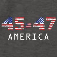 45 47 America Flag Vector Backpack
