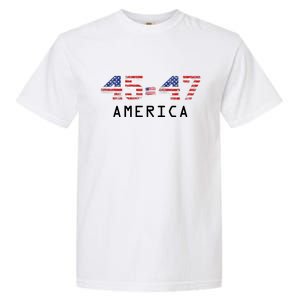 45 47 America Flag Garment-Dyed Heavyweight T-Shirt