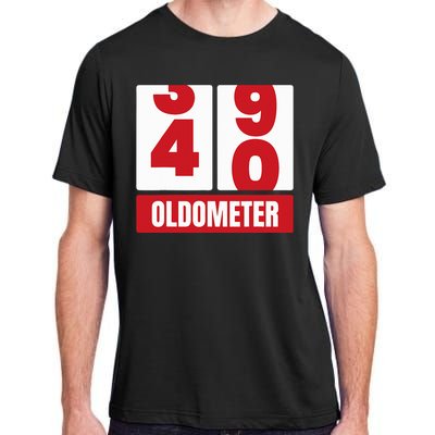 40th 40 Birthday Funny Gift Oldometer Adult ChromaSoft Performance T-Shirt